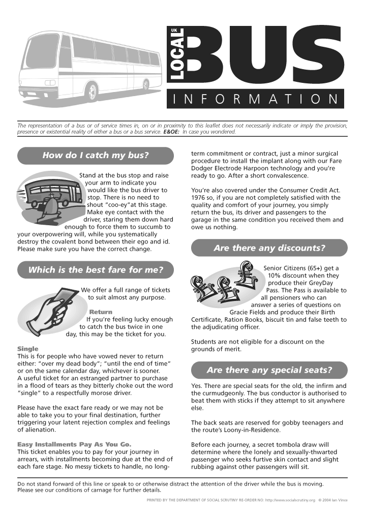 Bus Information